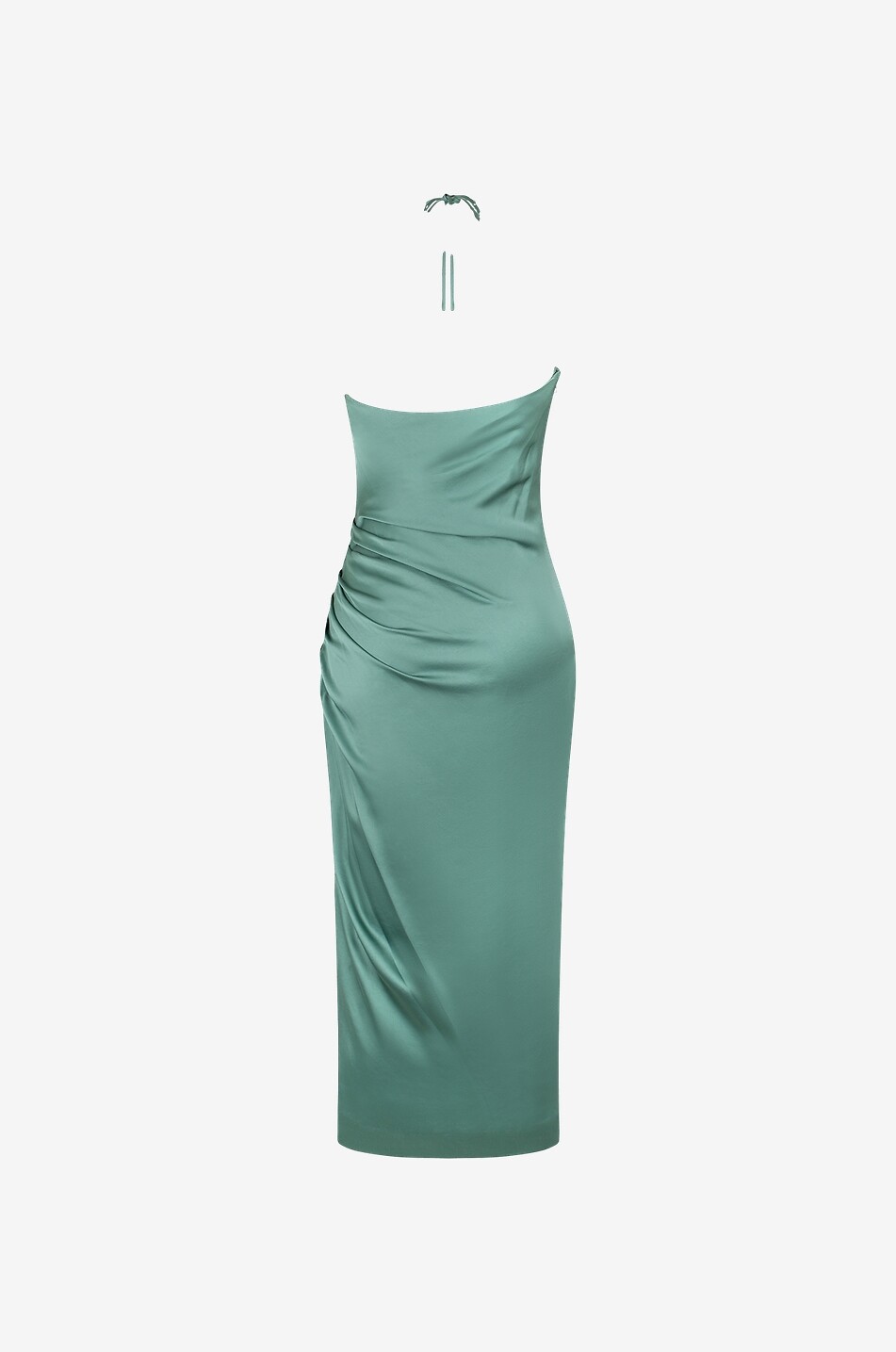 SIMKHAI Robe longue à bretelles Hansel Gown Femme VERT 2