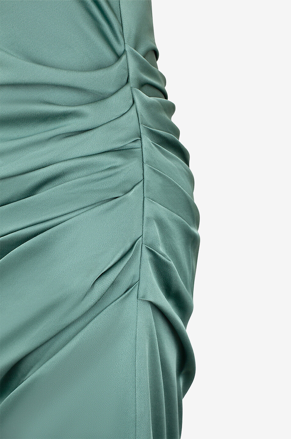 SIMKHAI Robe longue à bretelles Hansel Gown Femme VERT 3