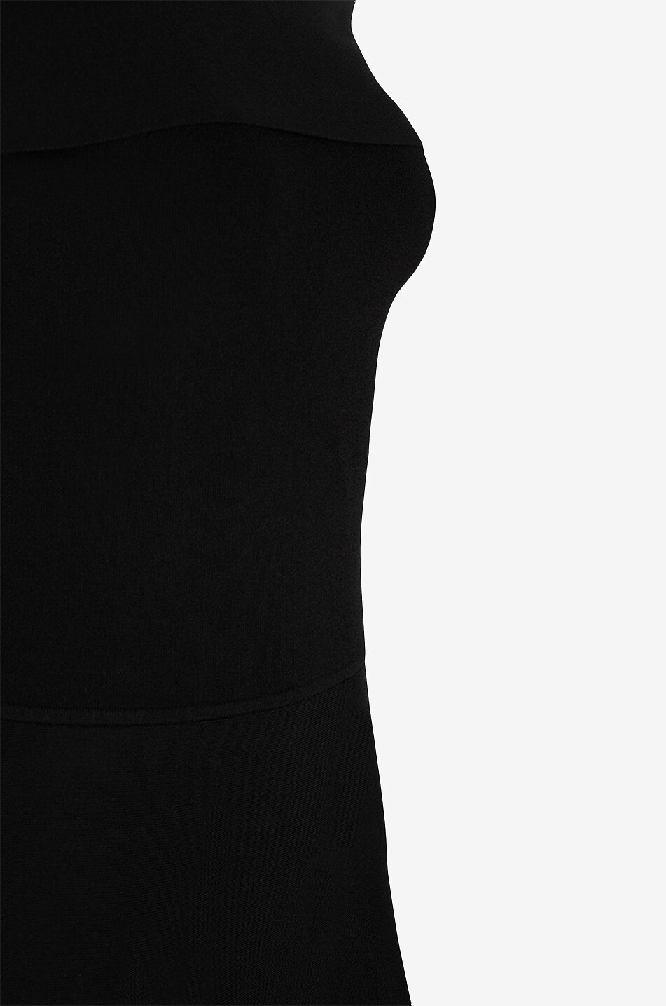 Robe midi à épaules dénudées en jersey Milano