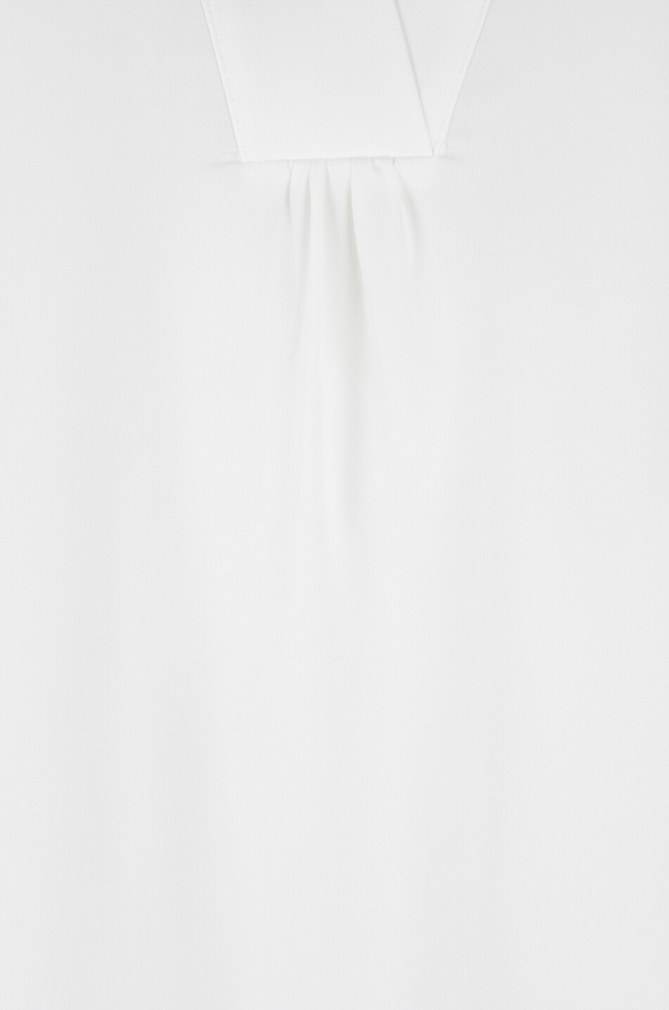 HEMISPHERE Kurzarm-Top aus Crêpe Sascha Damen WEISS 3