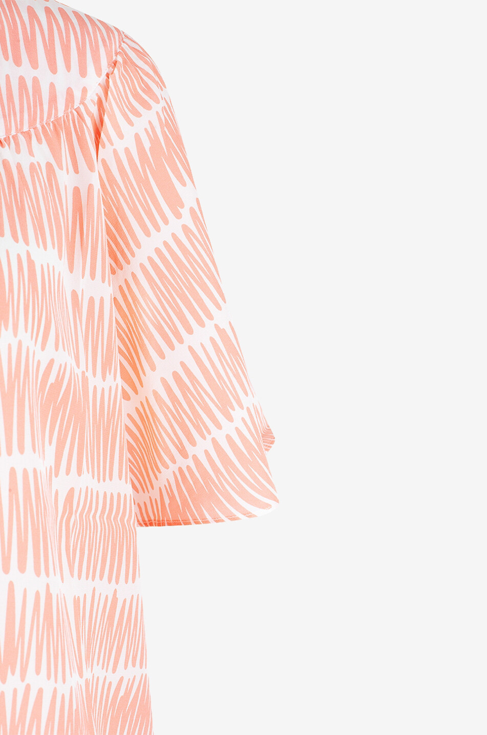 Kurzarm-Bluse aus Seide Muriel