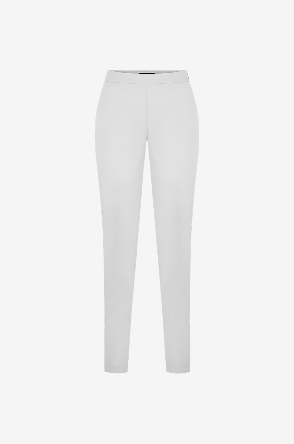 Poplin cigarette trousers