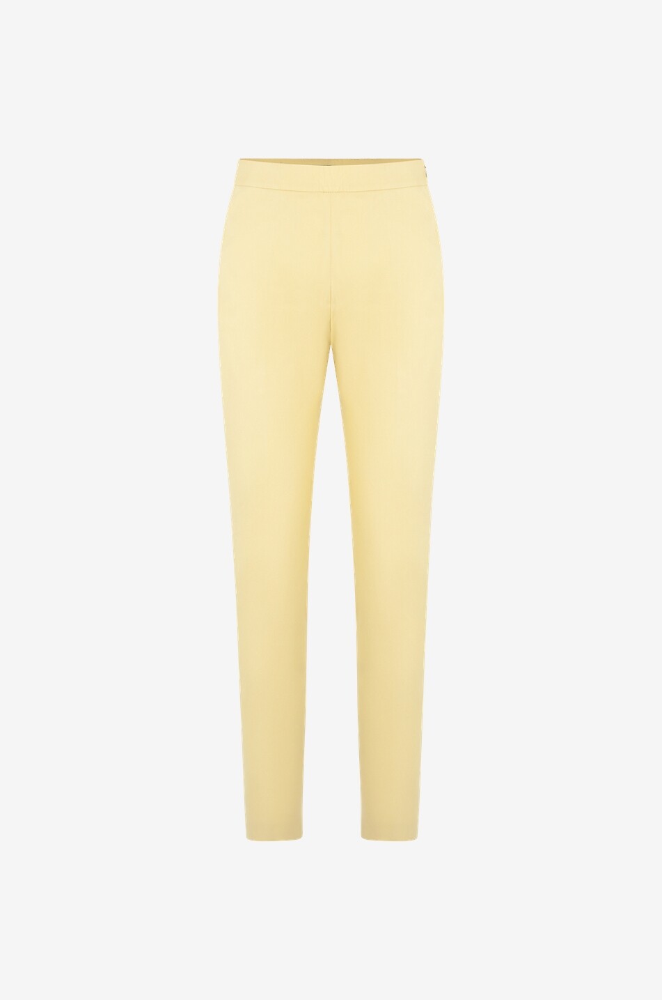 Pantalon cigarette en popeline