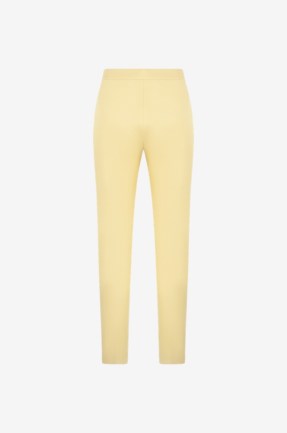 FABIANA FILIPPI Pantalon cigarette en popeline Femme VERT MOYEN 2