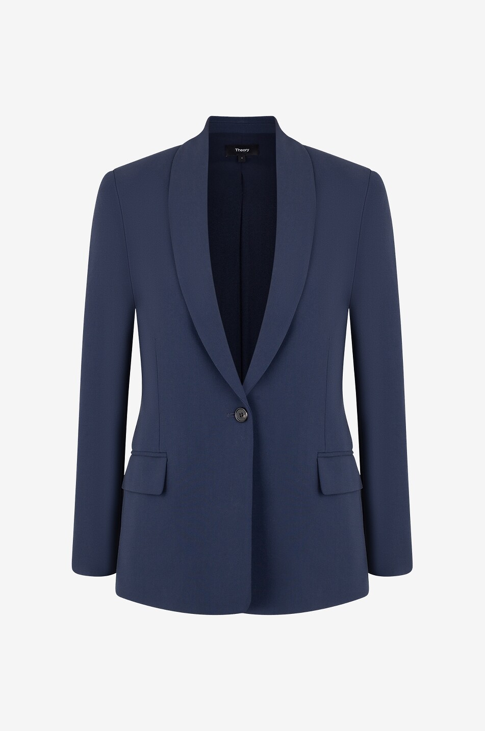 Blazer en crêpe Admiral à col châle