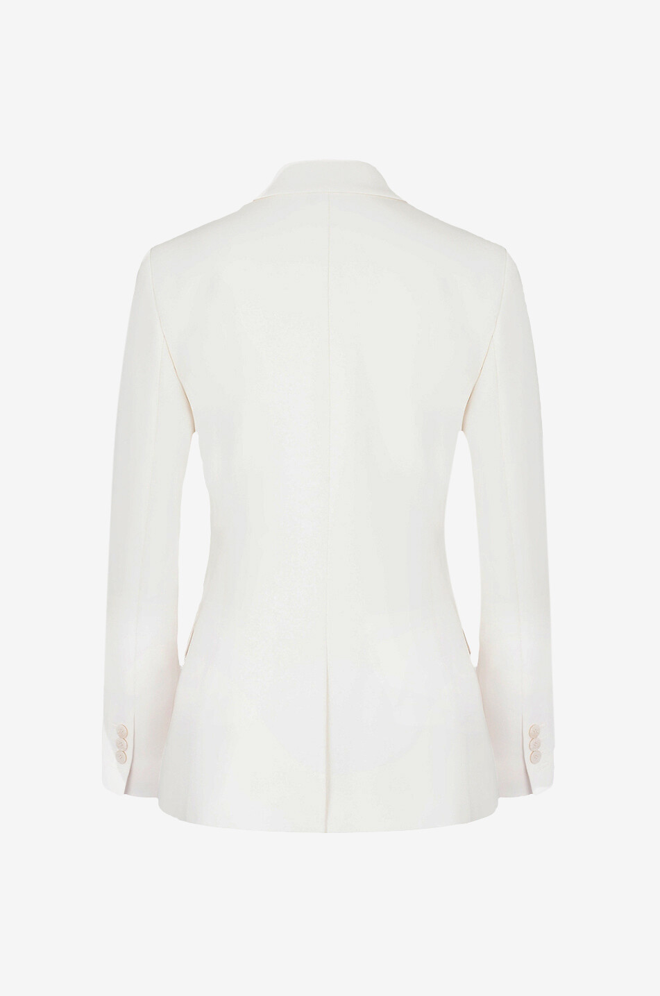 THEORY Staple Blazer B slim-fit single-breasted jacket in crepe Women EGGSHELL 2