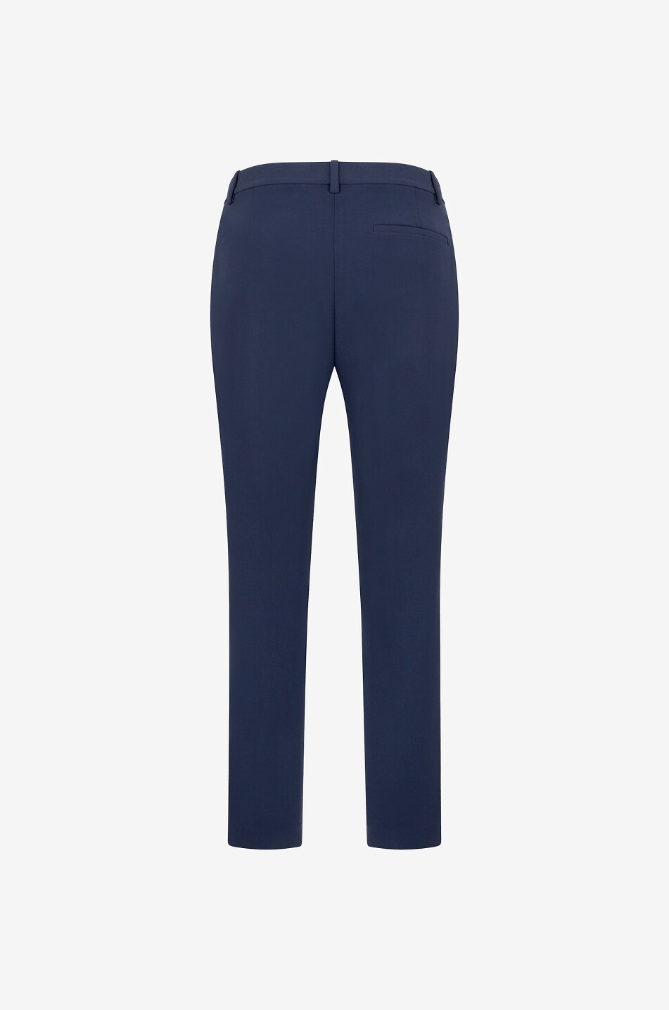 THEORY Verkürzte Slim-Fit-Hose Treeca Admiral Crepe Damen DUNKELBLAU 2
