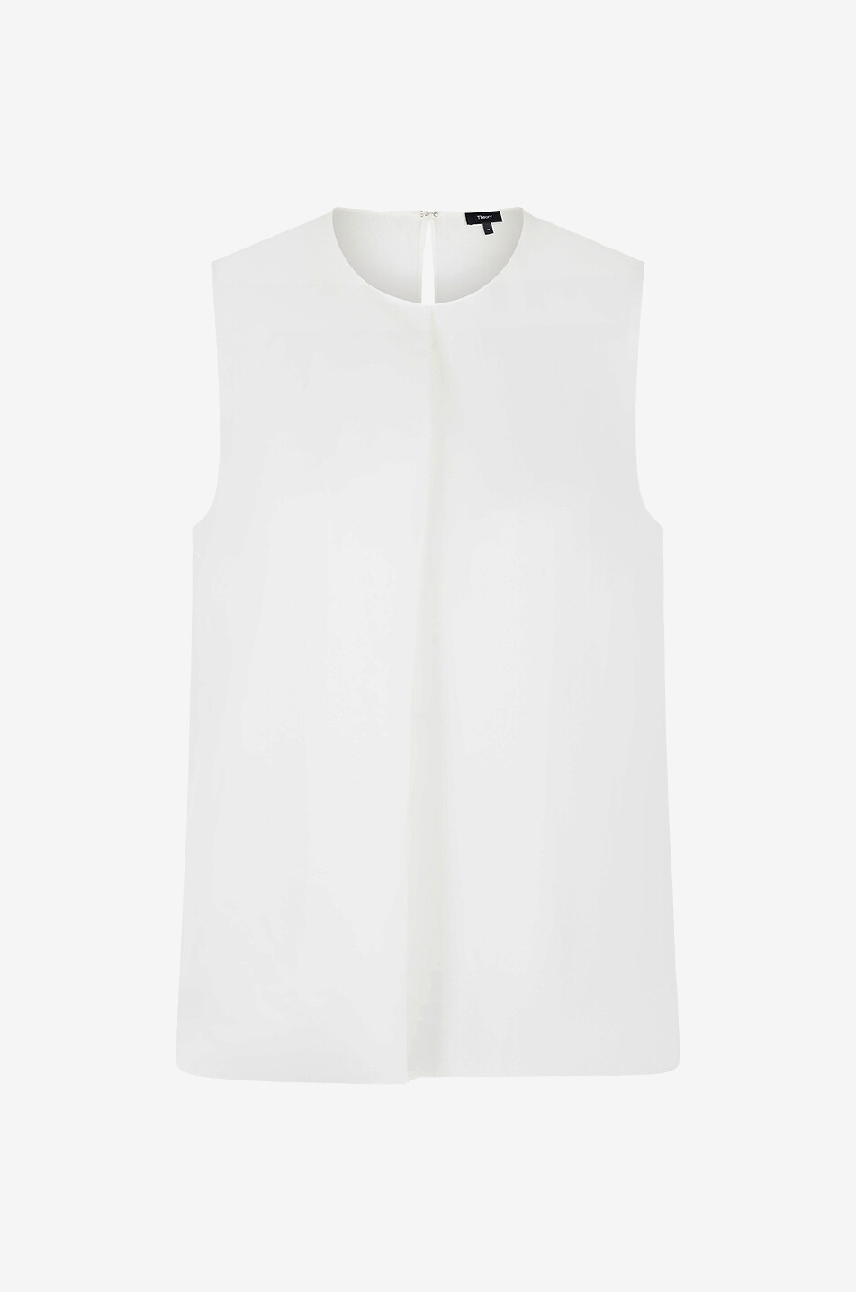 Ärmelloses Top aus Seide