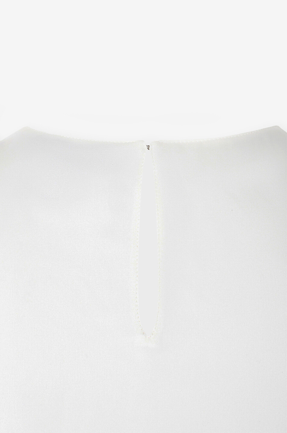 THEORY Ärmelloses Top aus Seide Damen WEISS 3