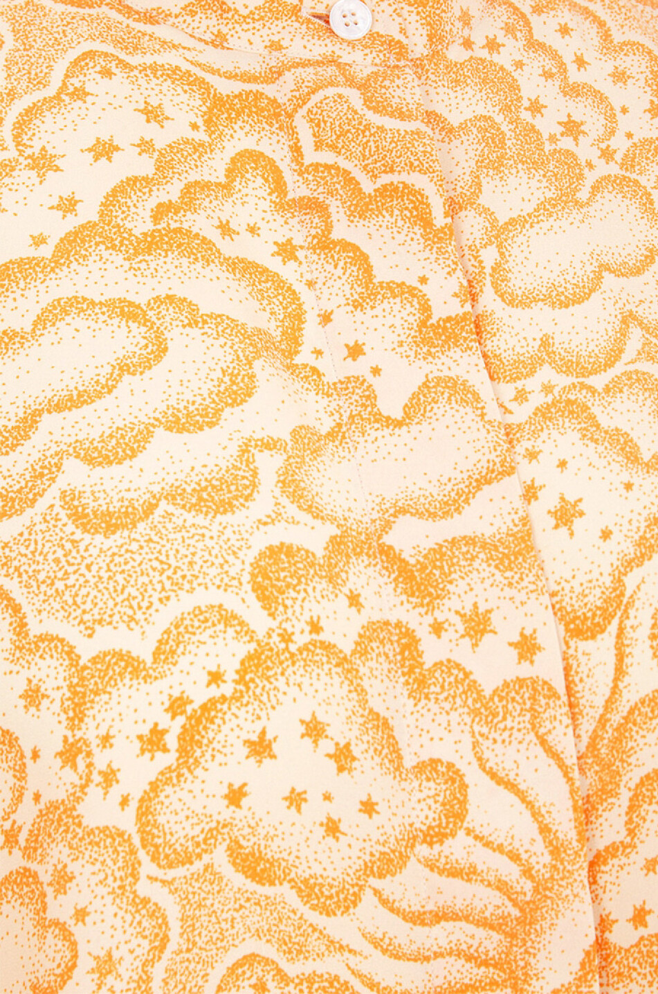 Bio-Seiden-Tunikahemd Cloud Print