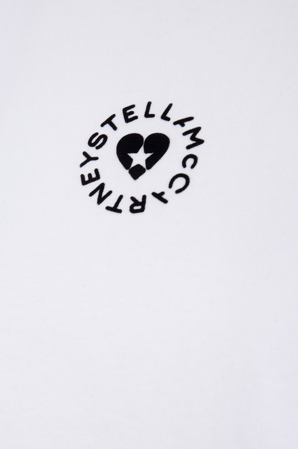 STELLA McCARTNEY Kurzarm-T-Shirt mit Print Lovestruck Damen WEISS 3