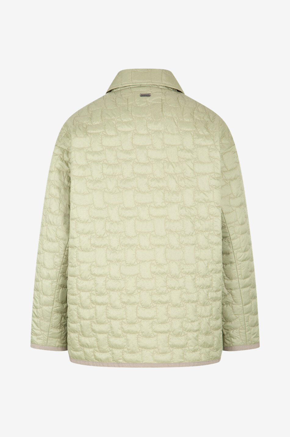 Leichte Daunenjacke mit Web-Steppmotiv