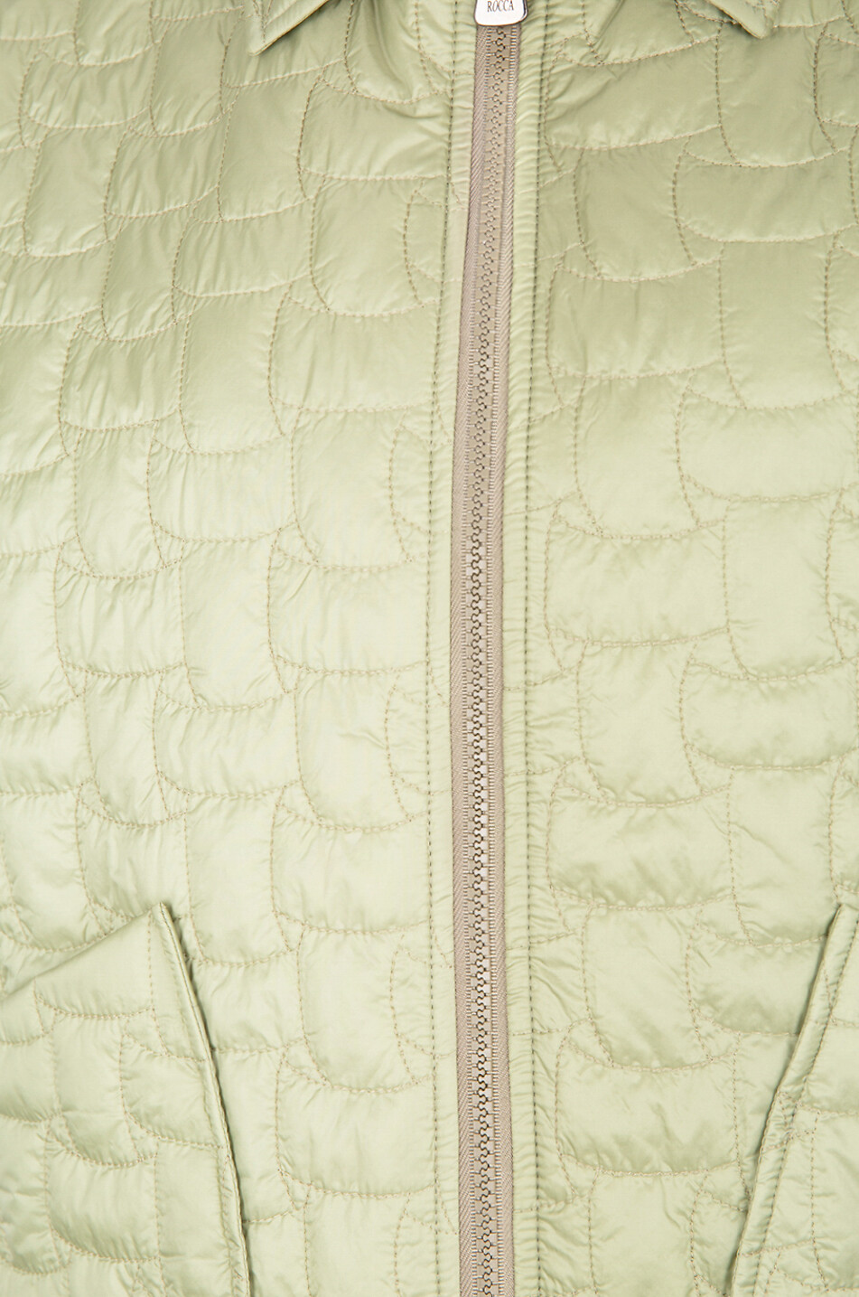 Leichte Daunenjacke mit Web-Steppmotiv