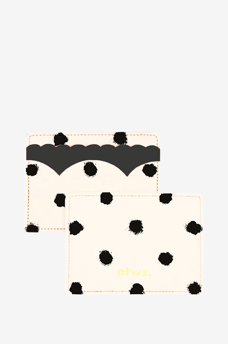 Painted Dots printed card case