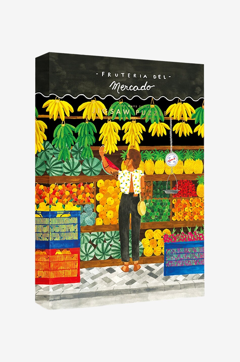 ATWS. 1000-teiliges Puzzle Fruteria Haus BUNT 1
