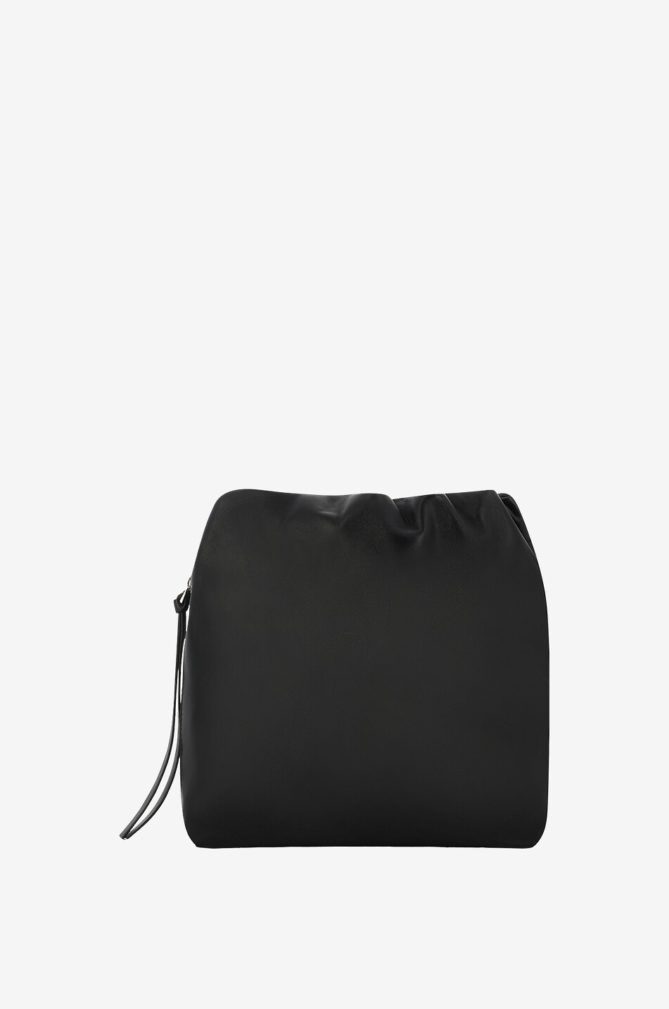 Sac porté épaule en cuir nappa souple
