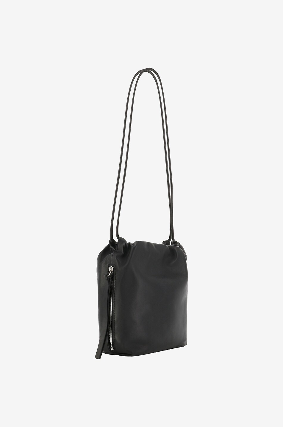 Sac porté épaule en cuir nappa souple