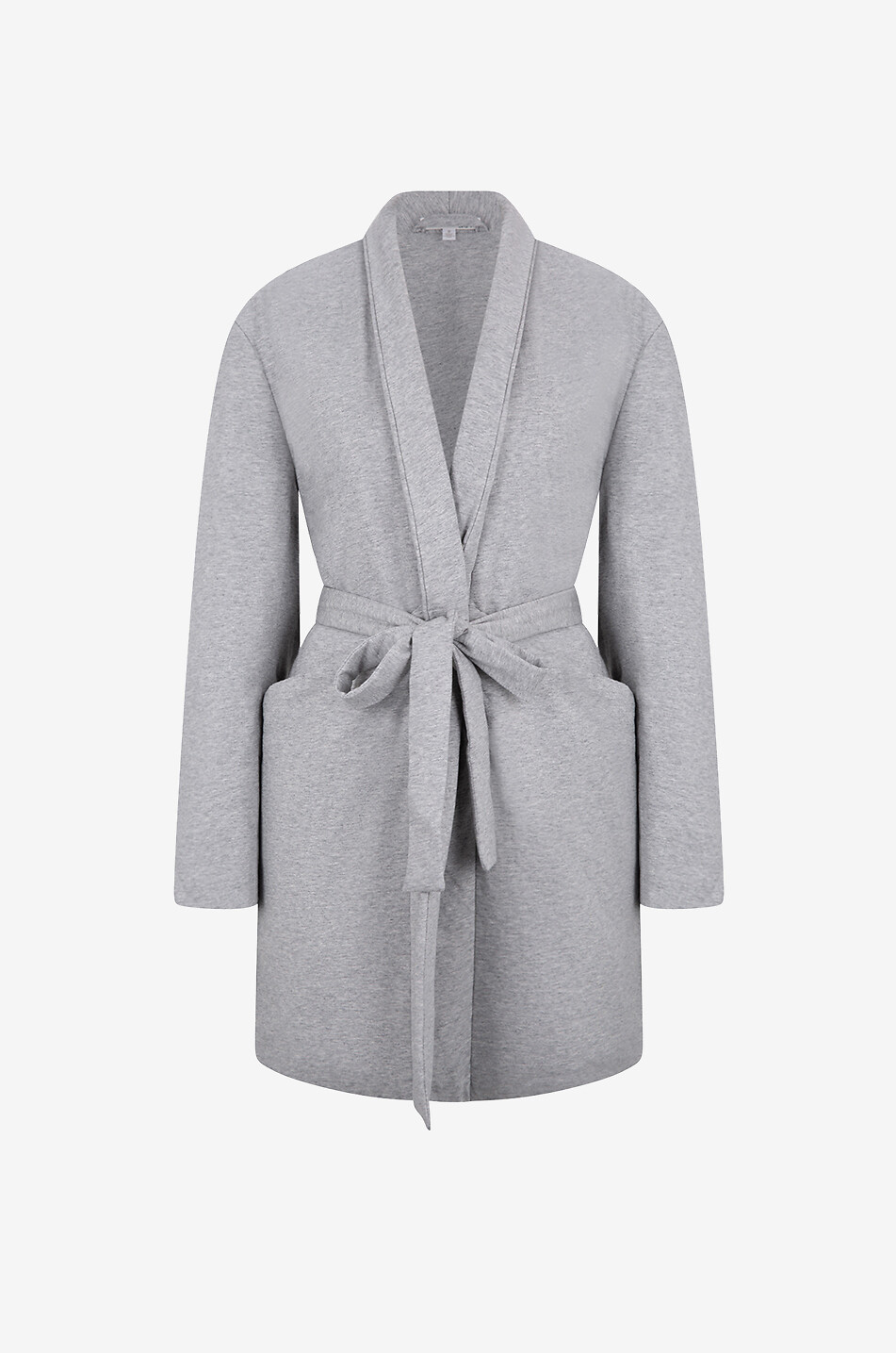 Robe de chambre courte en coton Shannon