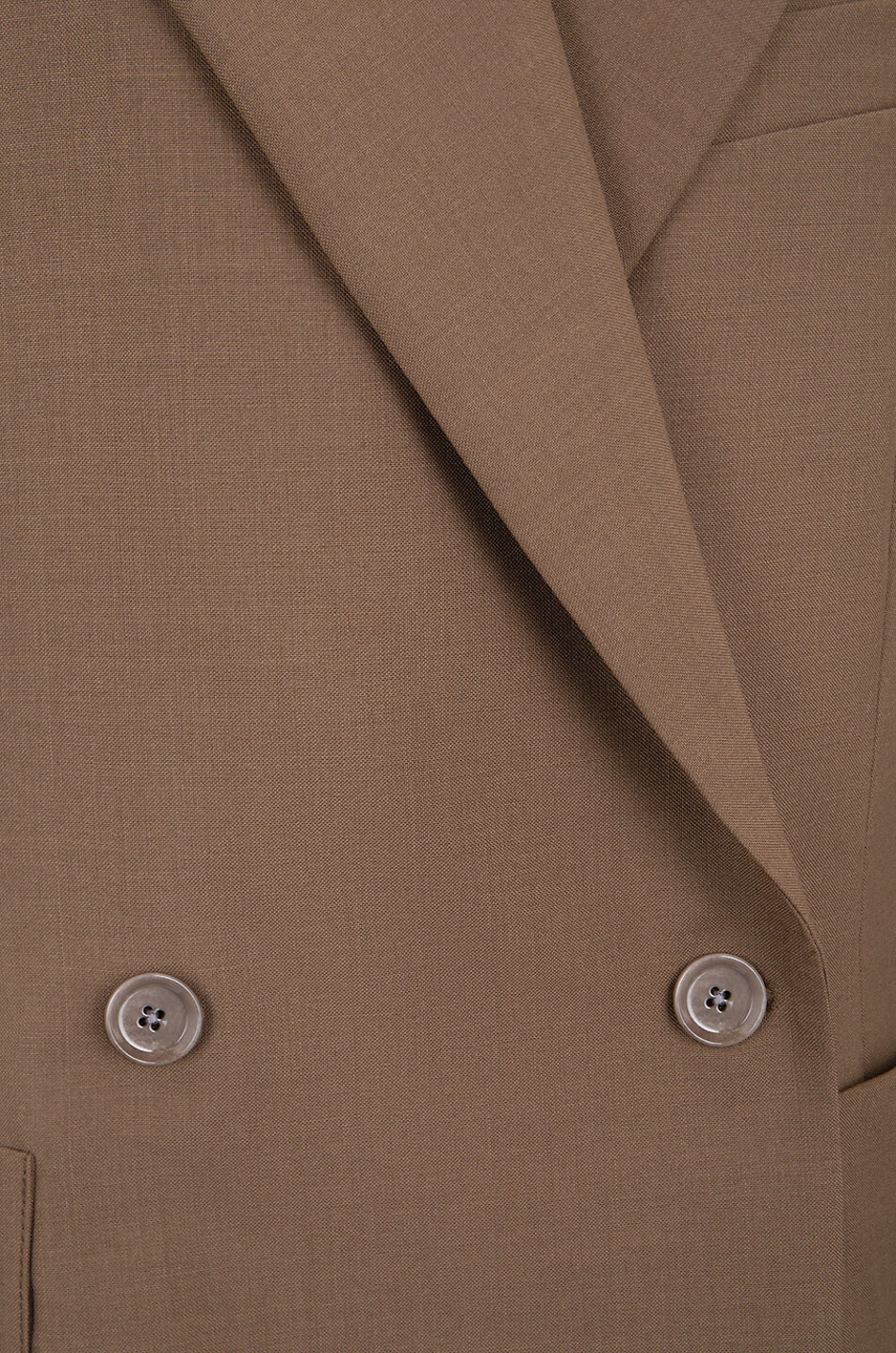 LEMAIRE Zweireihiger Oversize-Blazer Soft Tailored Damen BRAUN 6