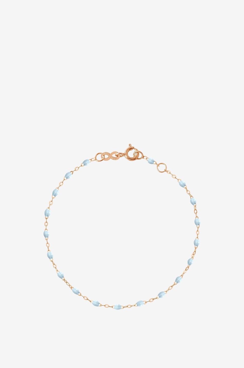 Roségold- und Harz-Armband Classique Gigi Bleu Layette