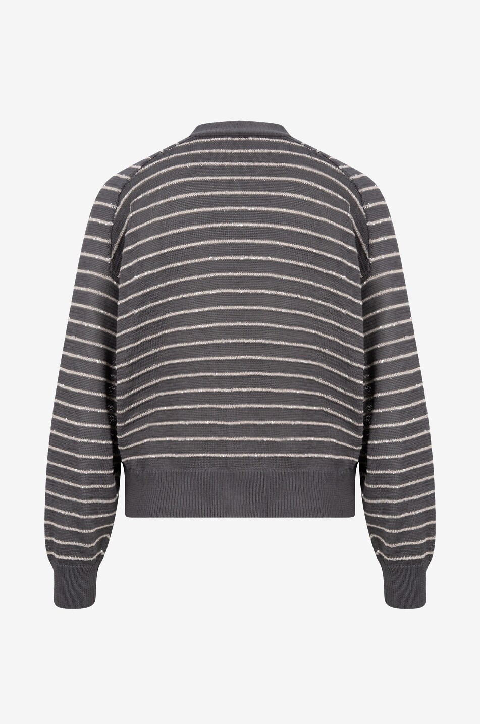 Baumwoll-Cardigan mit V-Ausschnitt Dazzling Stripes