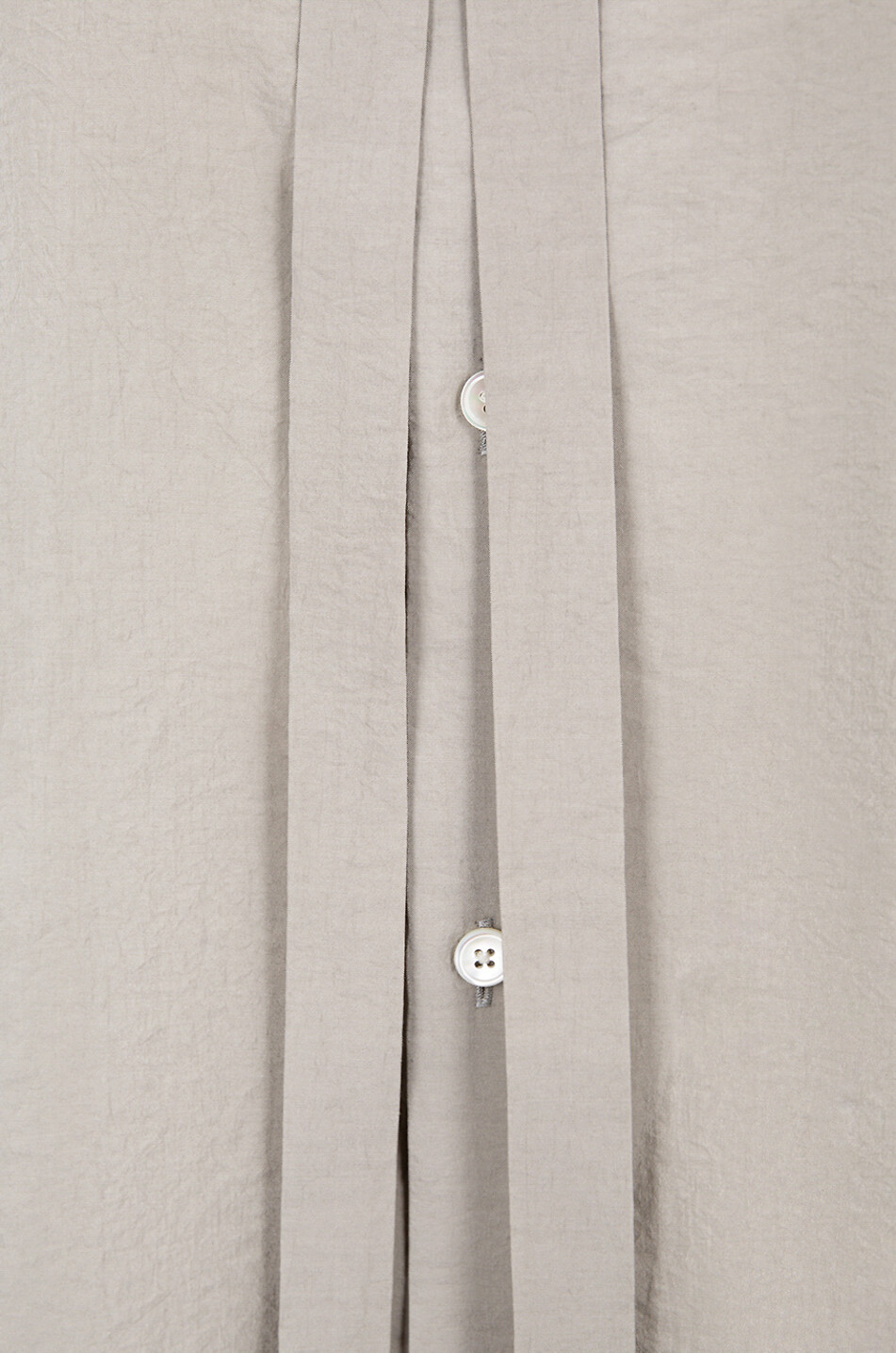 LEMAIRE Oversize-Hemd aus Seidenmix mit Schluppe Damen HELLGRAU 6