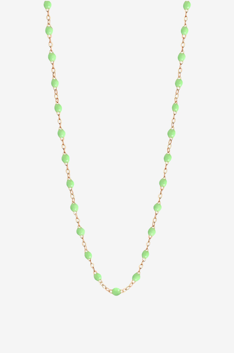 Classique Gigi Anis pink gold and resin necklace GIGI CLOZEAU