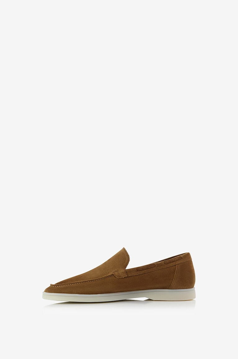 AURELIEN Mokassins aus weichem Wildleder Yacht Herren BEIGE 3