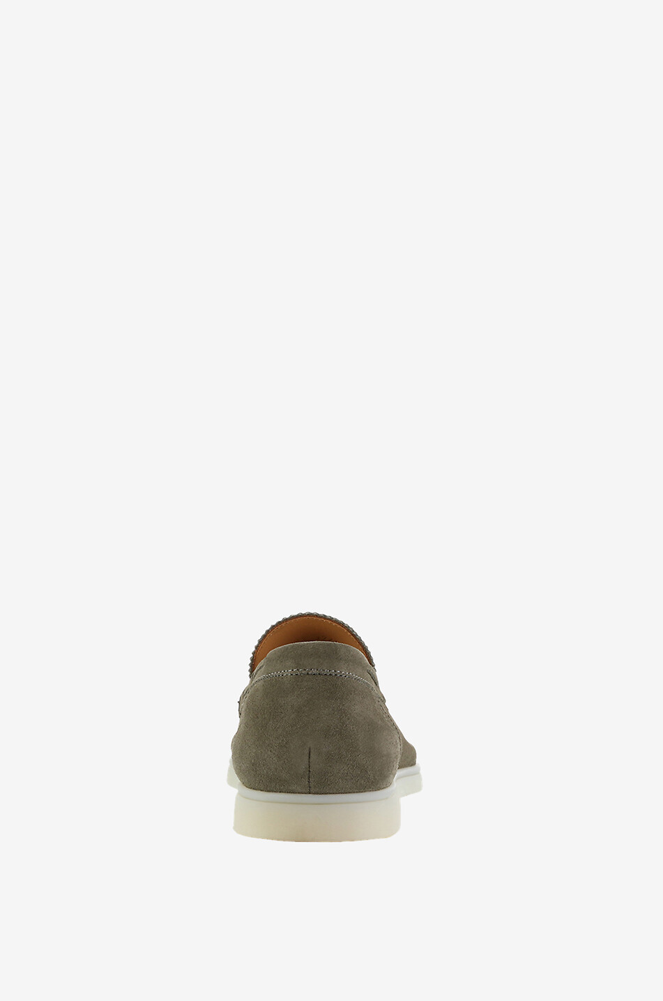 AURELIEN Mocassins en daim souple Yacht Homme KAKI 4