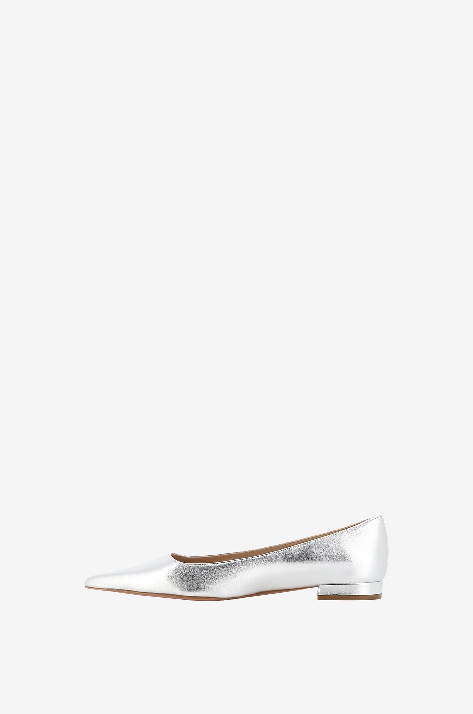 Melisse 10 metallic leather ballet flats