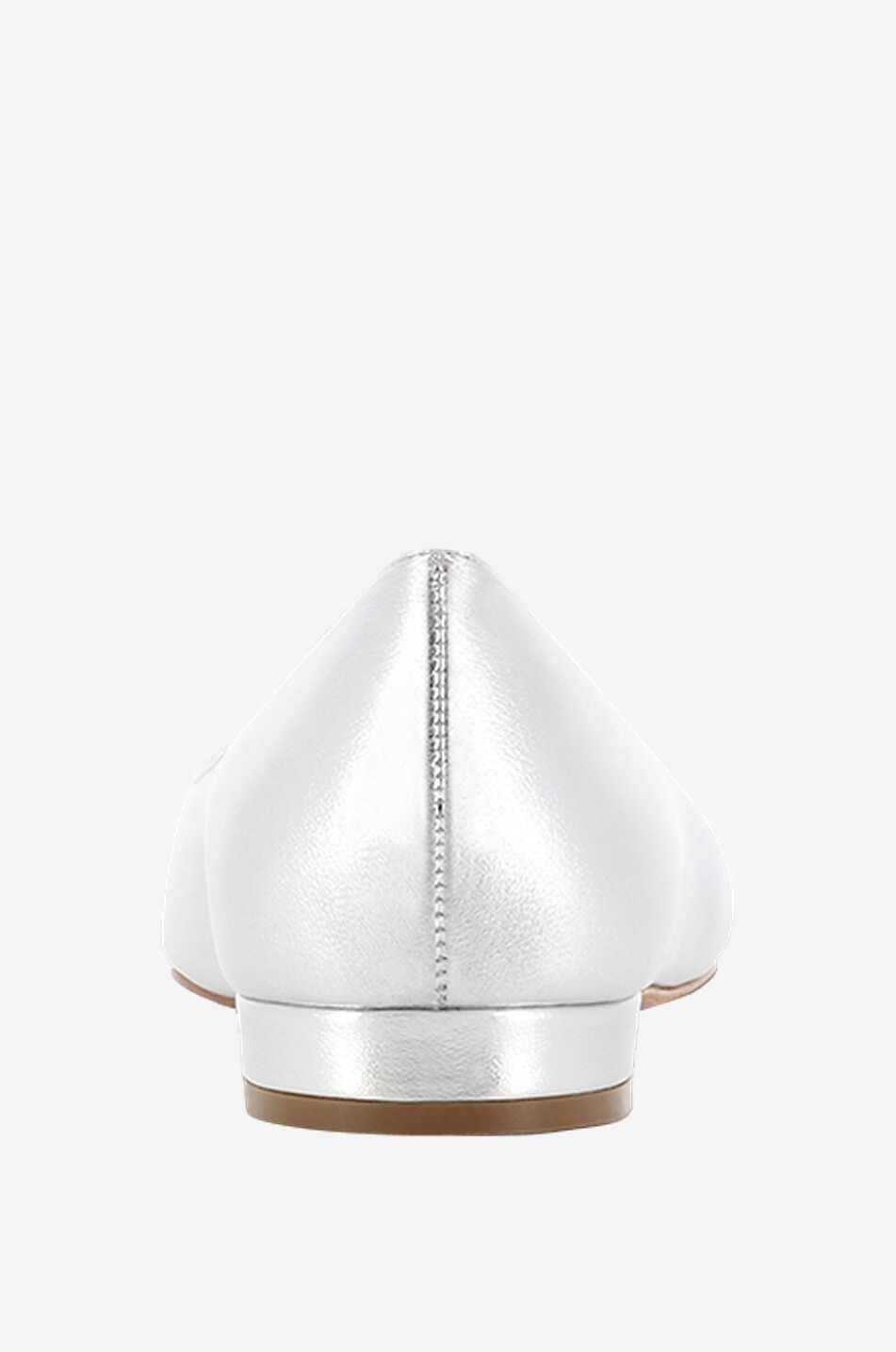 Melisse 10 metallic leather ballet flats