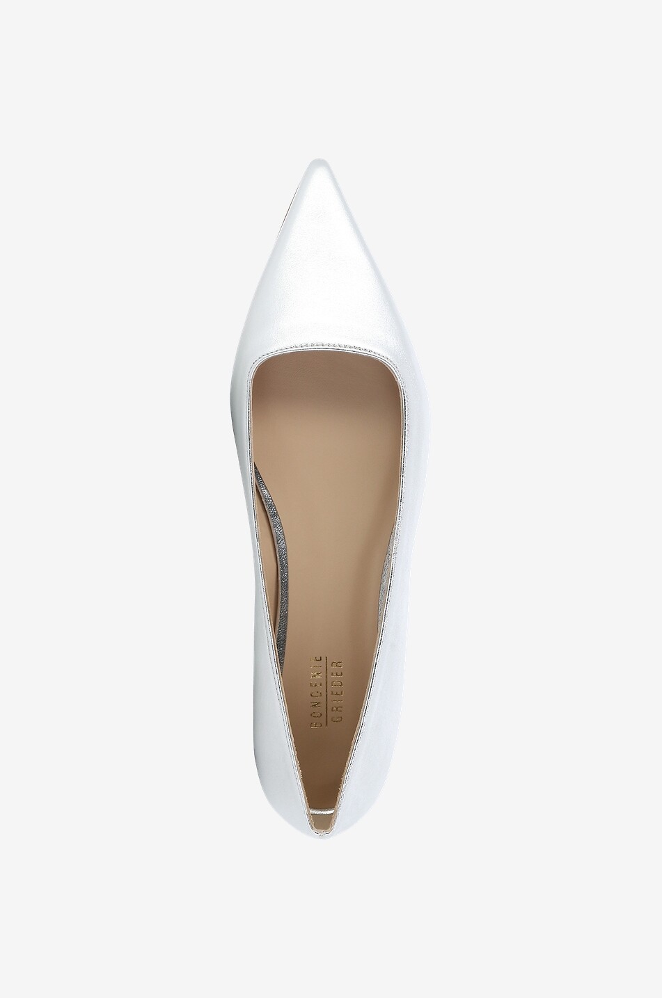 Melisse 10 metallic leather ballet flats