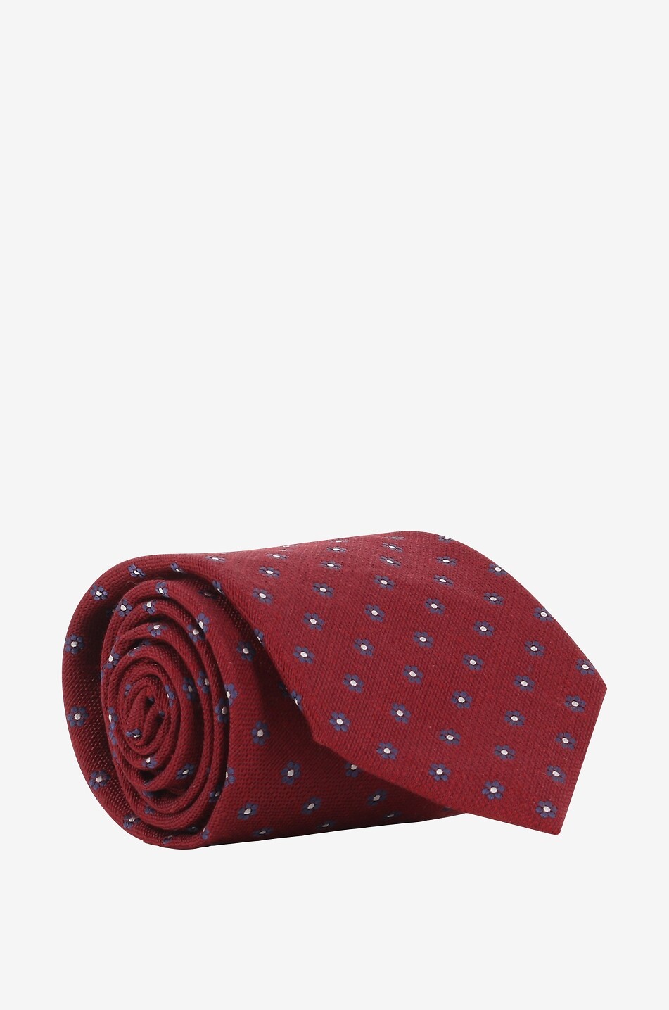 Cravate en lin et soie Arno