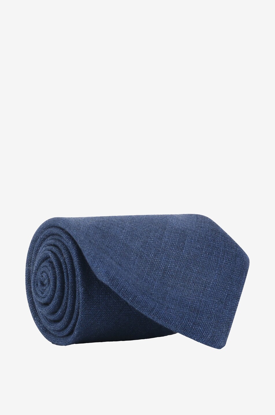 BIGI CRAVATTE Cravate en lin Moldava Homme BLEU MOYEN 1