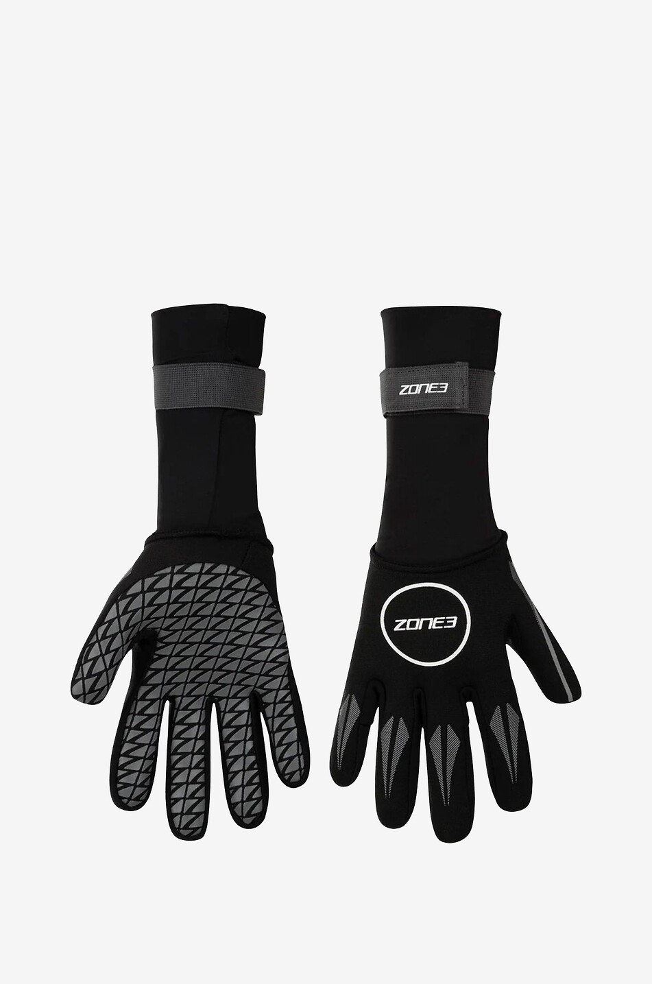 ZONE3 Gants de natation en néoprène Unisexe NOIR 1