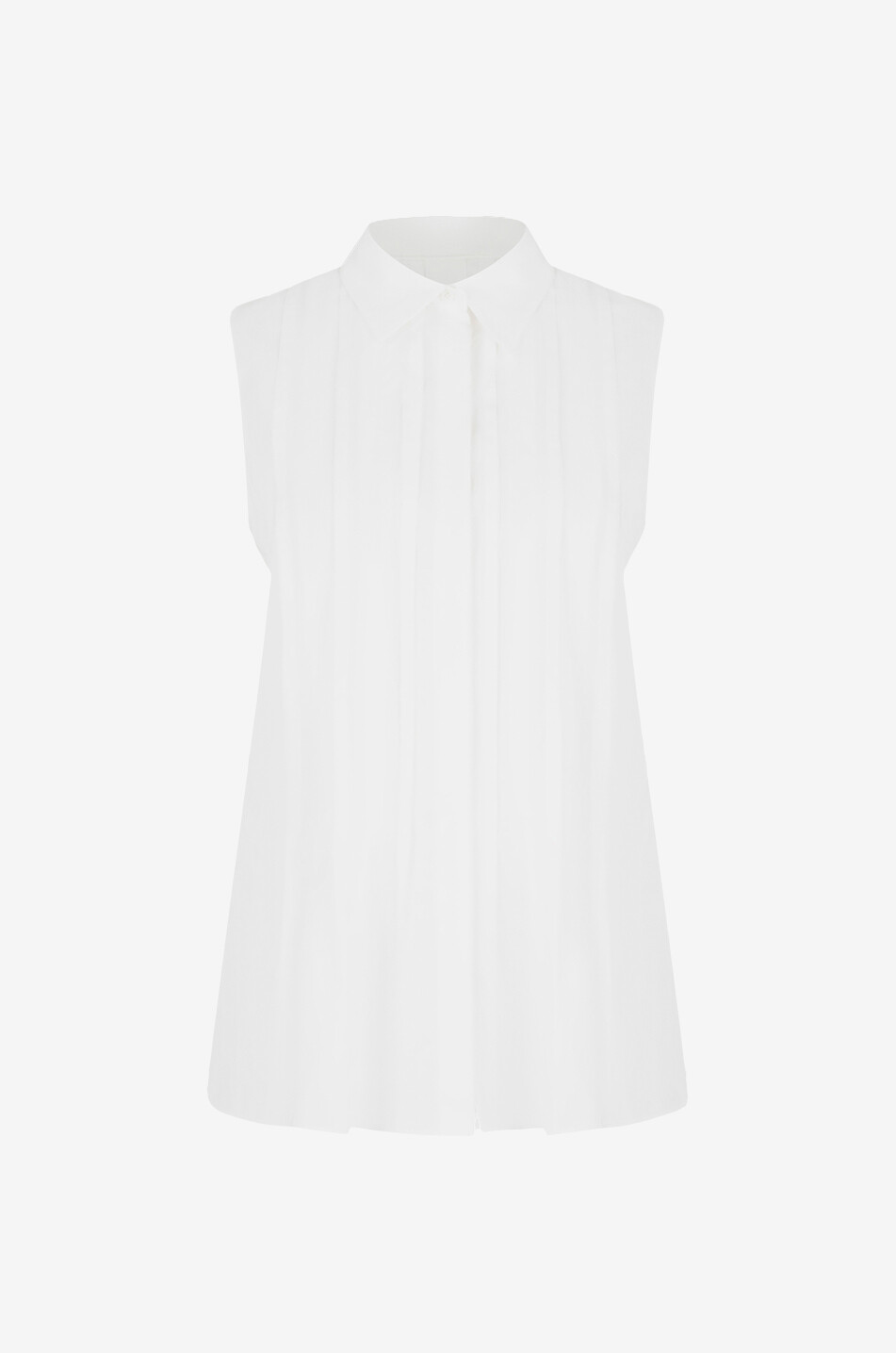 Chemise sans manches à nervures
