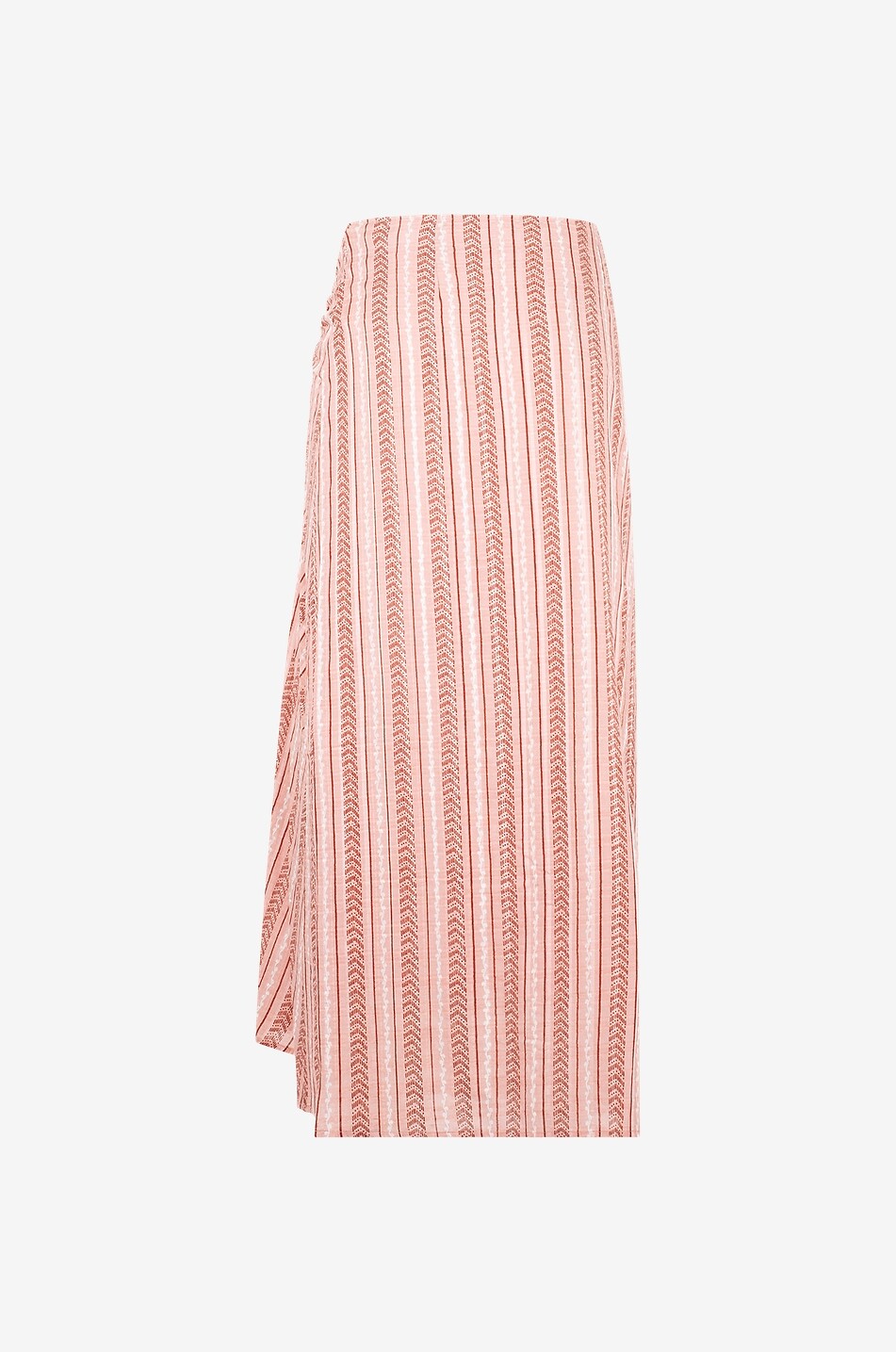 VANESSA BRUNO Calyp long jacquard skirt with gathers Women MULTI COLOURED 2