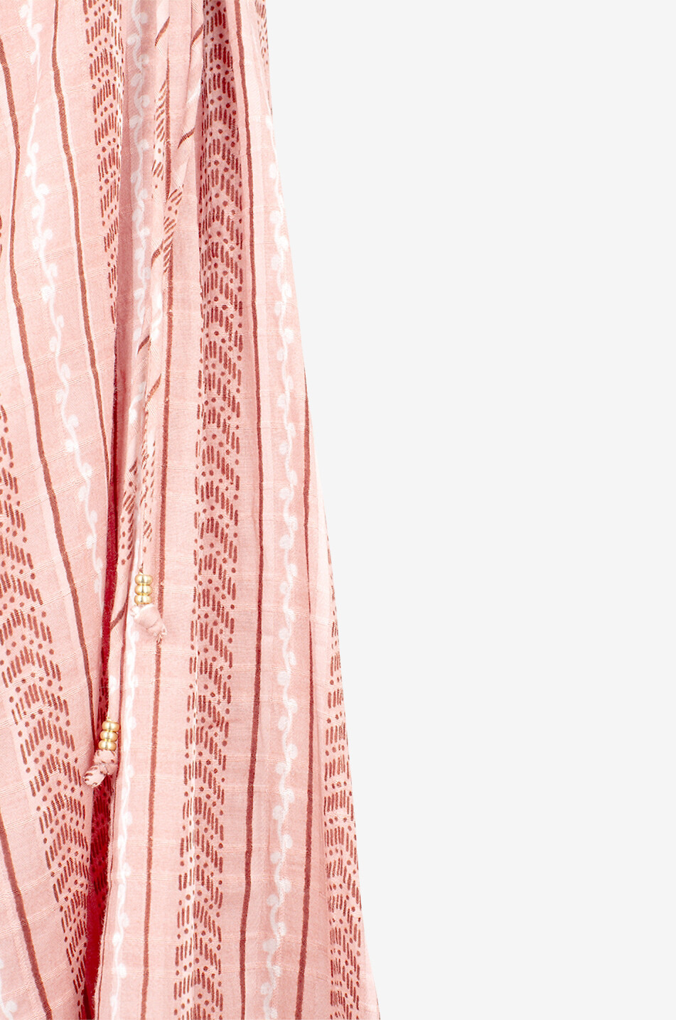 VANESSA BRUNO Jupe longue en jacquard à fronce Calyp Femme MULTICOLORE 3