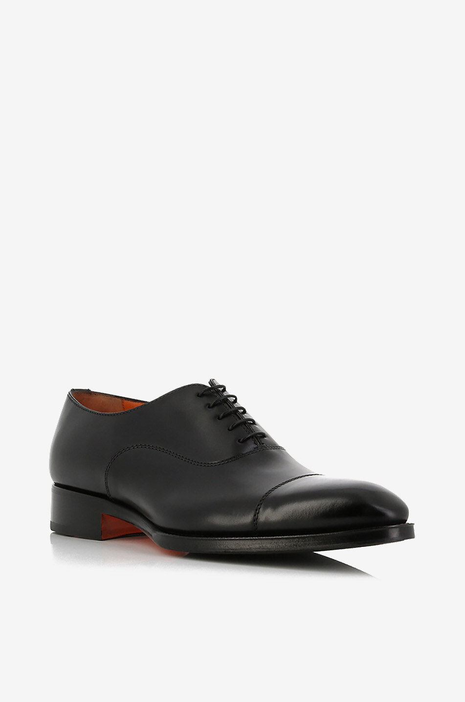 Smooth leather lace-up shoes