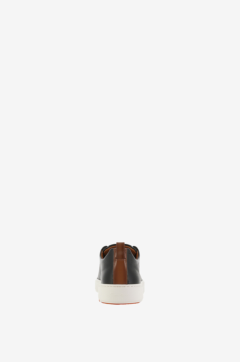 Grained leather slip-on sneakers