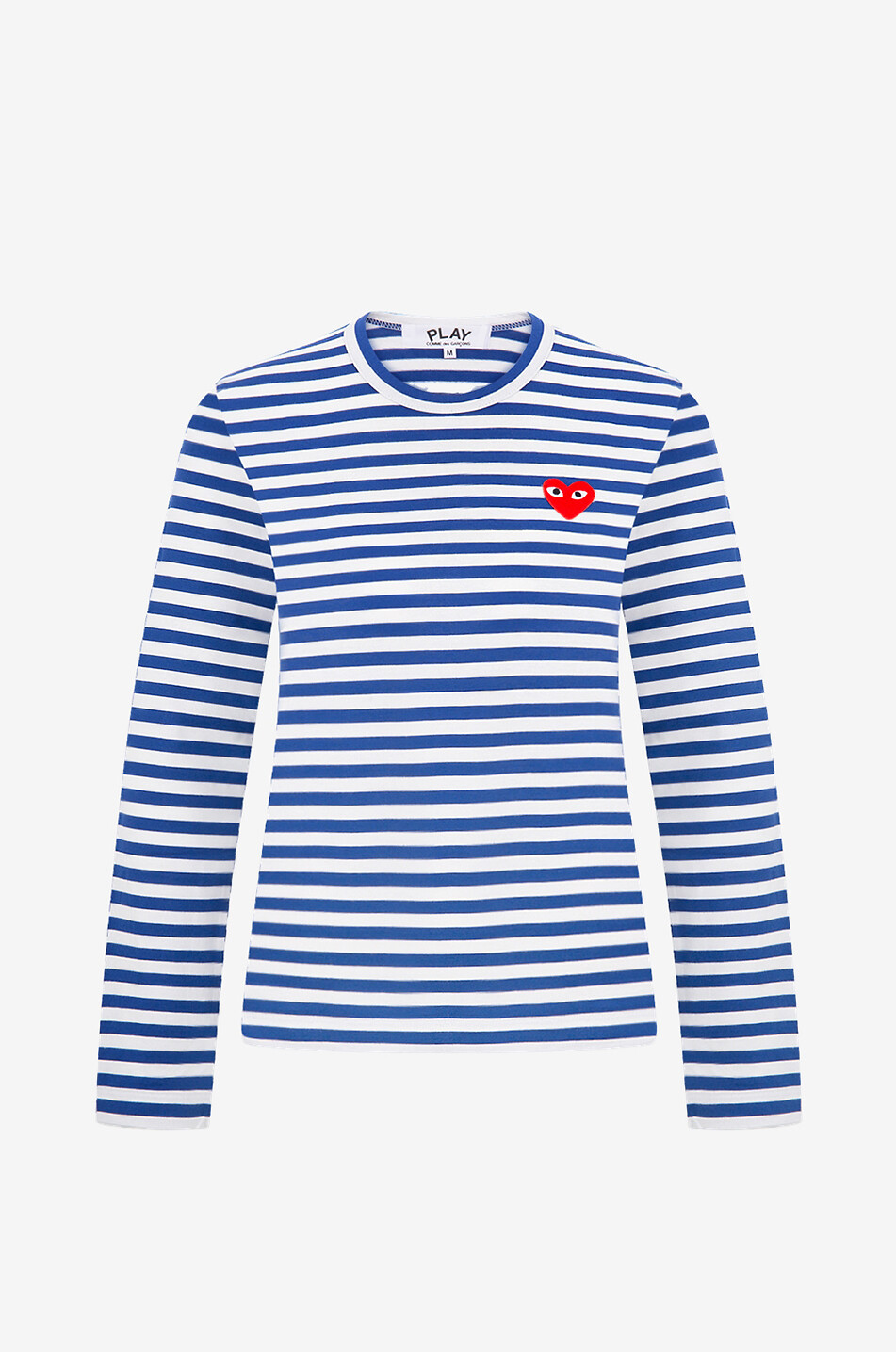 T-shirt rayé à manches longues Red Heart