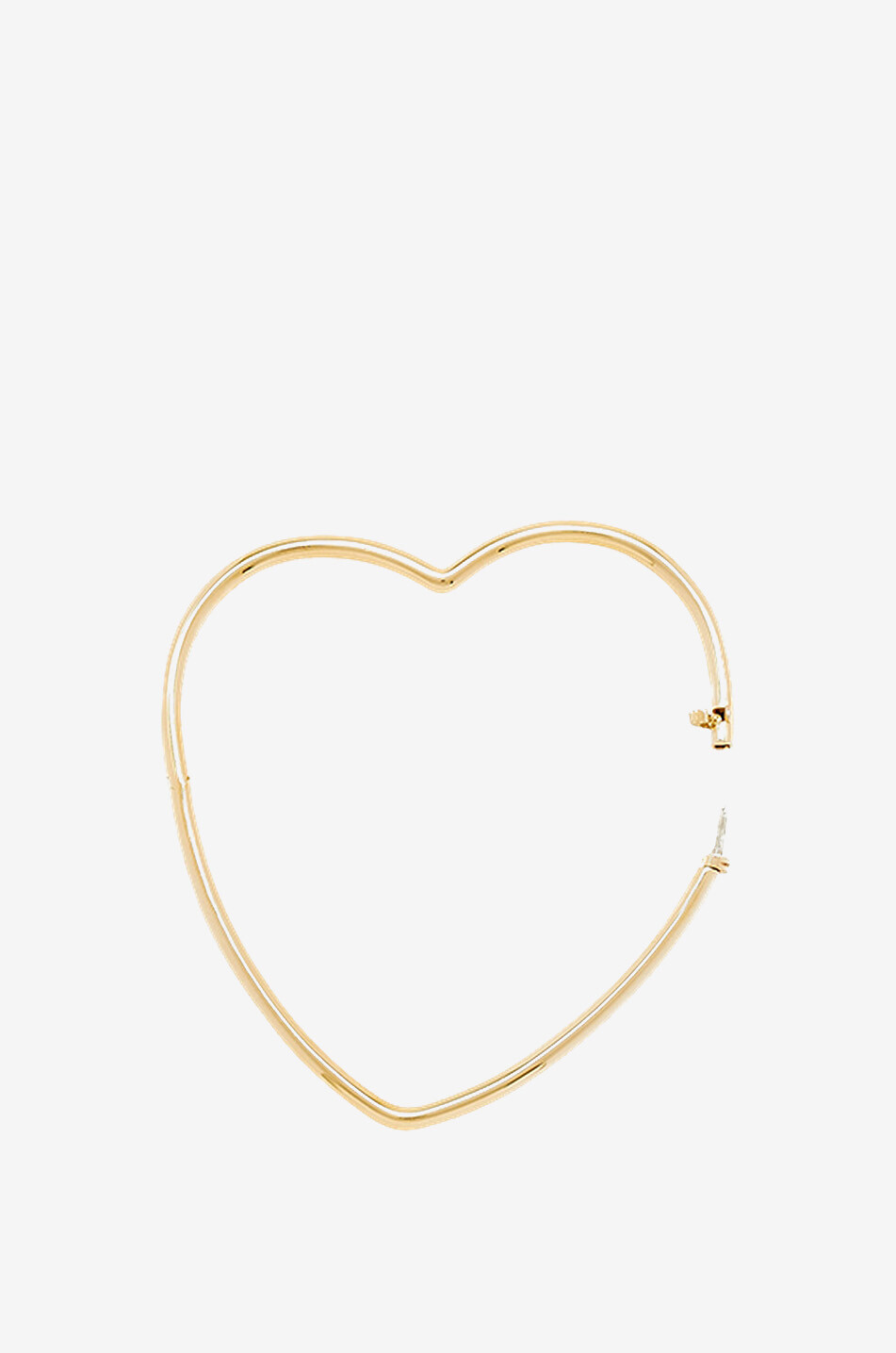 Coeur Lisse PM yellow gold closed bangle