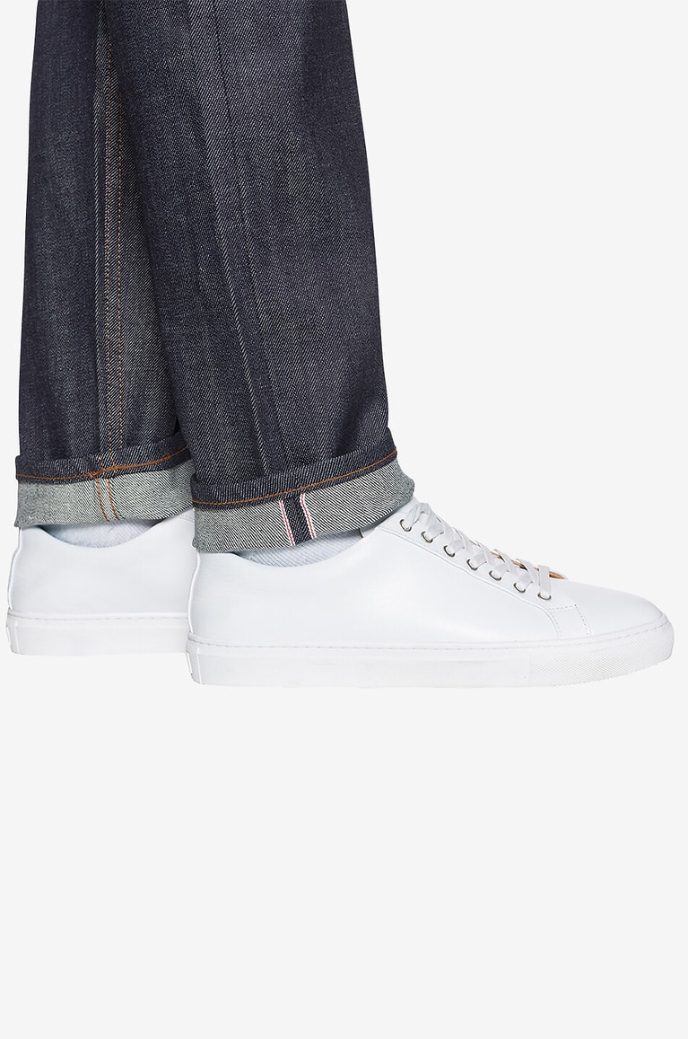 NAKED & FAMOUS DENIM The Easy Guy cotton straight-leg jeans Men BLUE 6