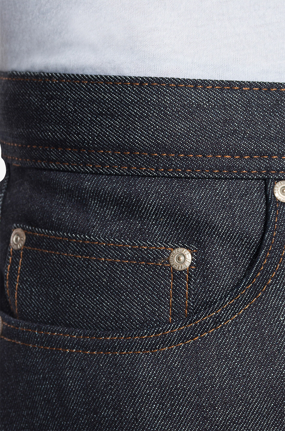 NAKED & FAMOUS DENIM The Weird Guy cotton straight-leg jeans Men BLUE 6