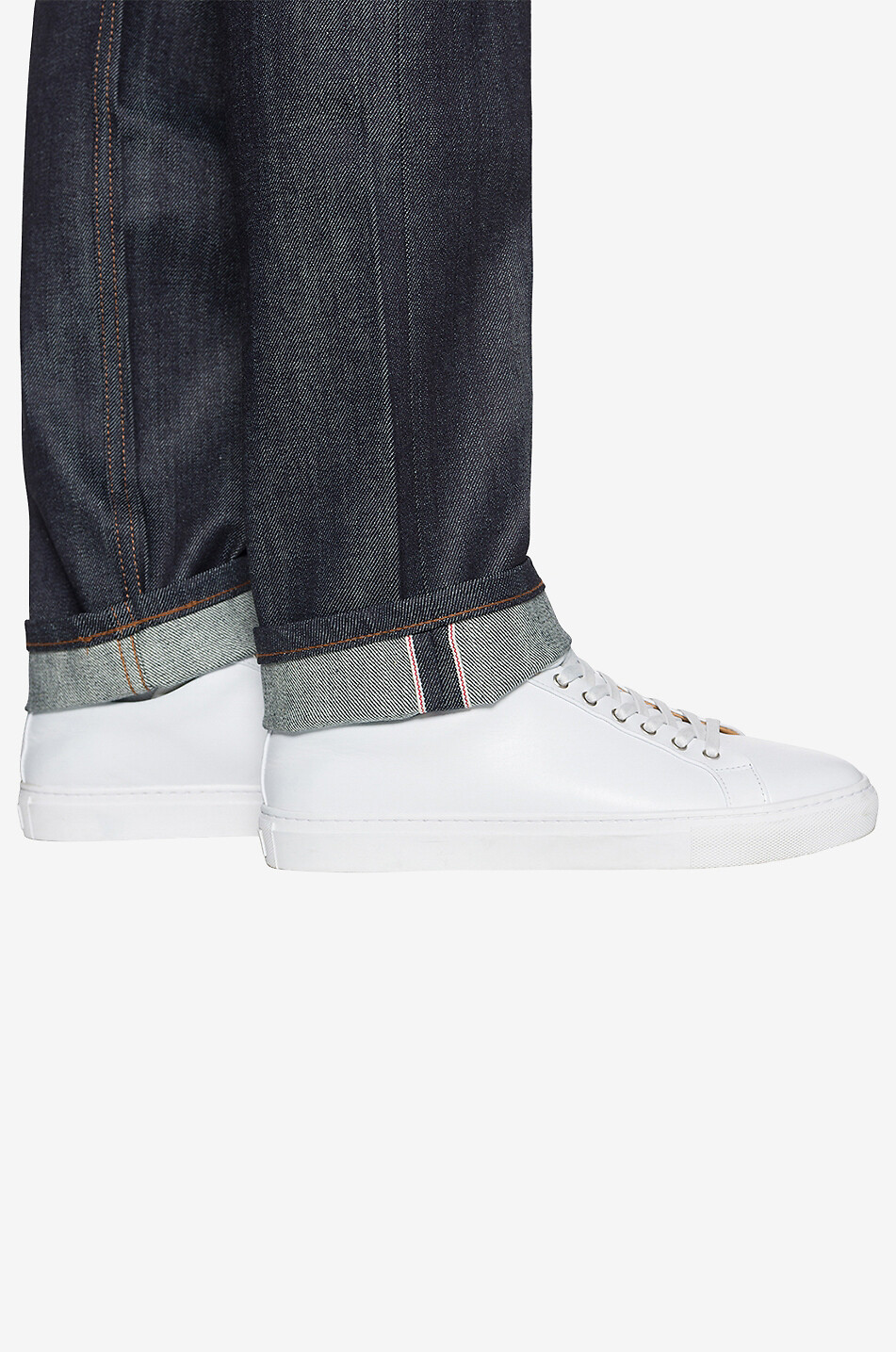 NAKED & FAMOUS DENIM The Weird Guy cotton straight-leg jeans Men BLUE 3