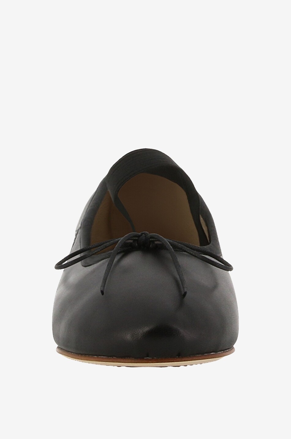 ANNIEL Ballerinas aus Leder mit Riemchen Ballet Damen SCHWARZ 2