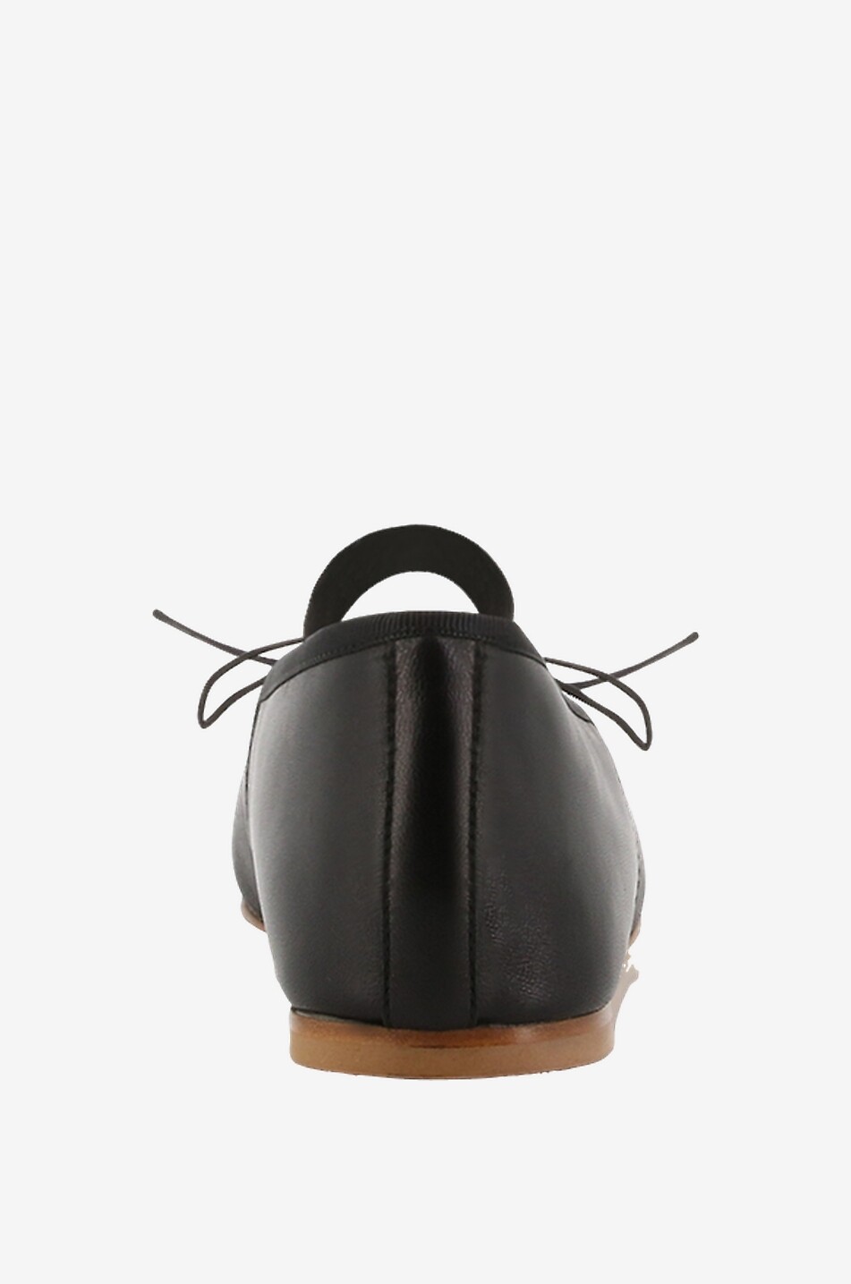 ANNIEL Ballerinas aus Leder mit Riemchen Ballet Damen SCHWARZ 4