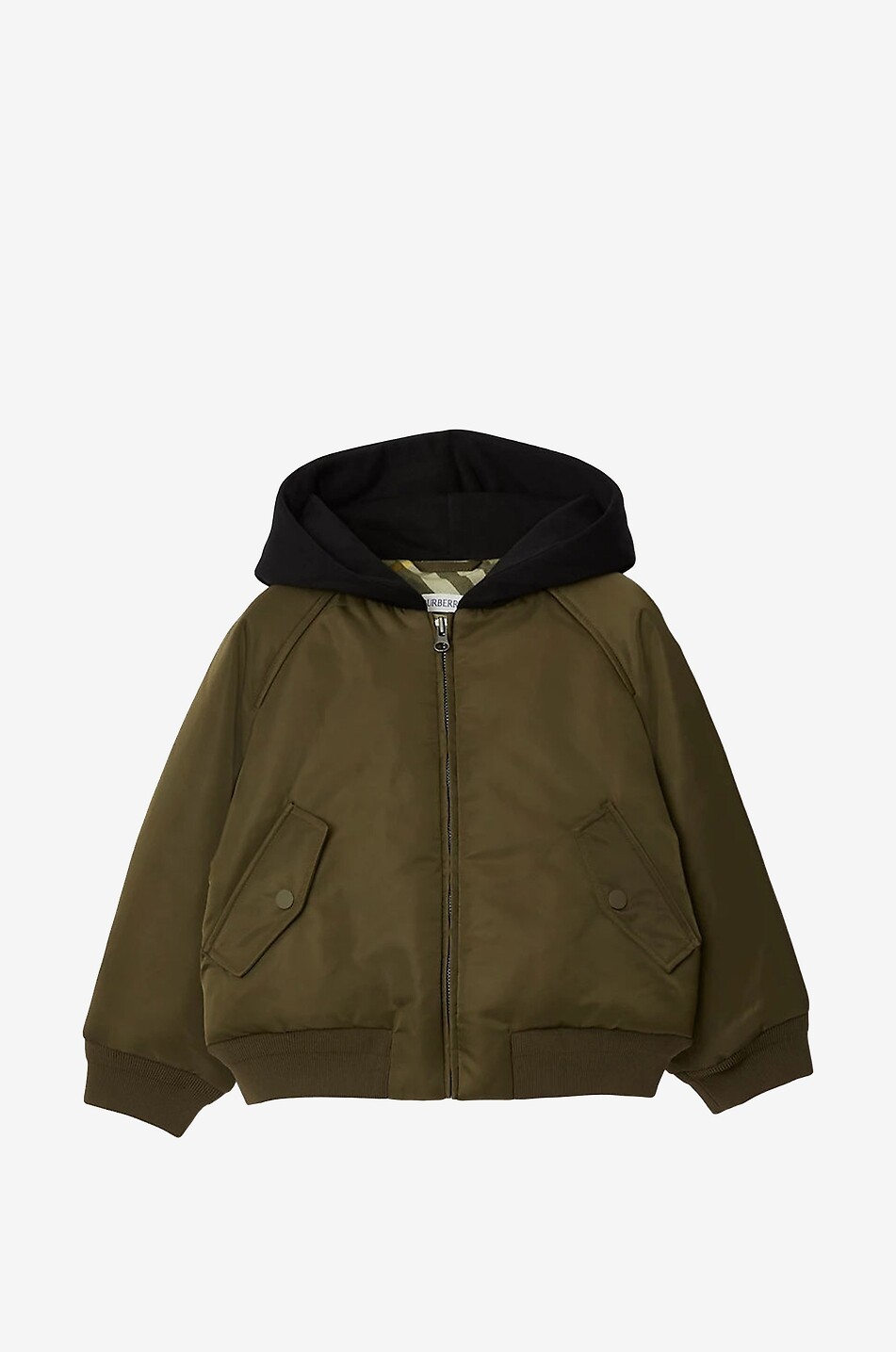 Bomber en nylon et molleton garçon Ashton