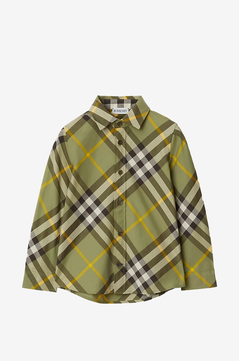 Kariertes Jungenhemd aus Baumwolle Owen