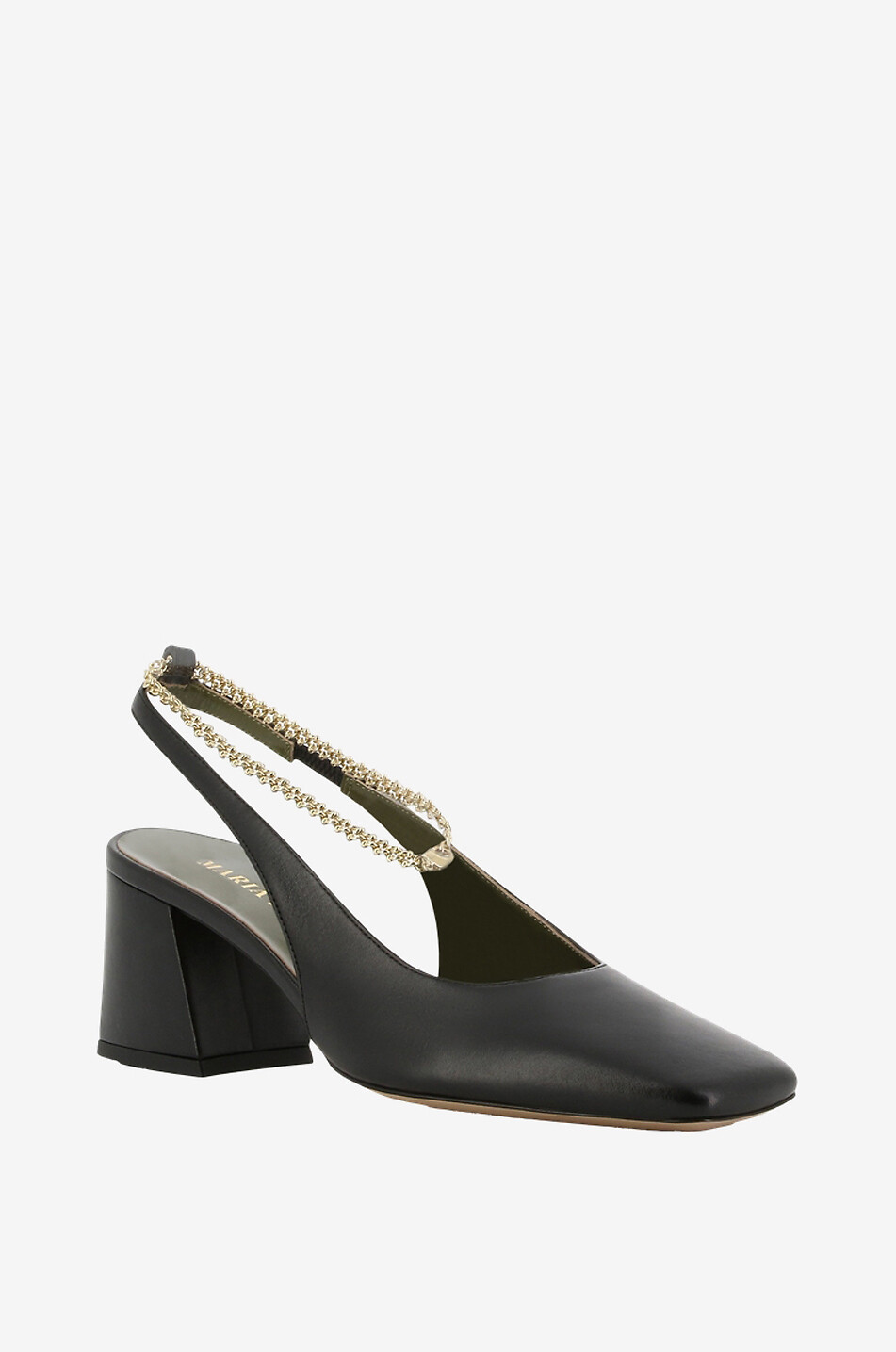 Ilaria 65 leather slingback pumps